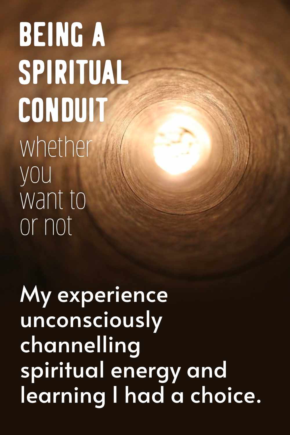 Being a Spiritual Conduit Joy Ninja